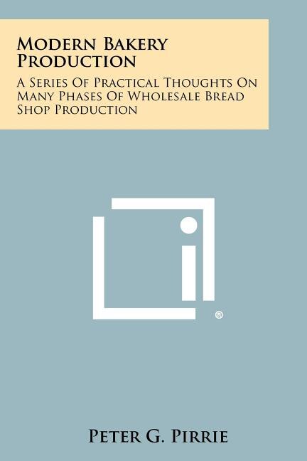 Front cover_Modern Bakery Production