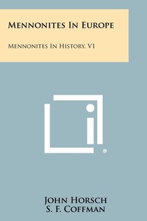 Couverture_Mennonites in Europe