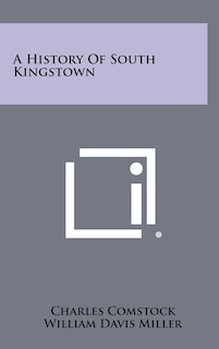 Couverture_A History of South Kingstown