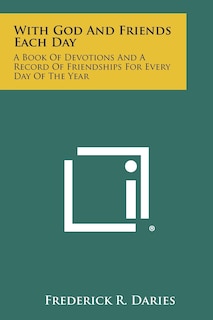 Front cover_With God And Friends Each Day