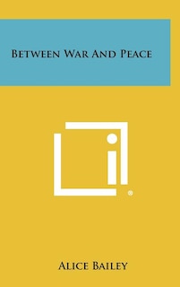 Couverture_Between War And Peace