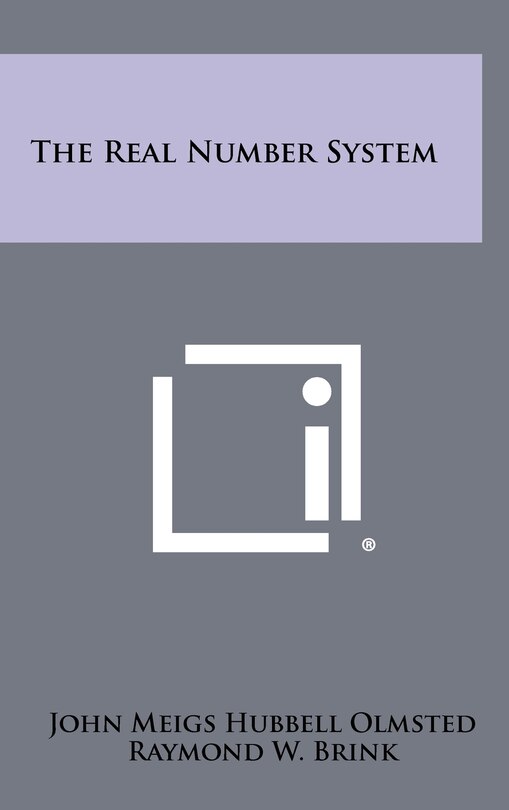 Front cover_The Real Number System