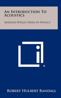 Front cover_An Introduction to Acoustics