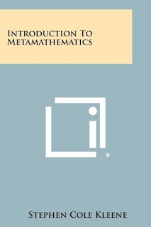 Front cover_Introduction To Metamathematics