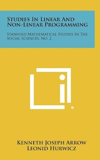 Front cover_Studies In Linear And Non-Linear Programming