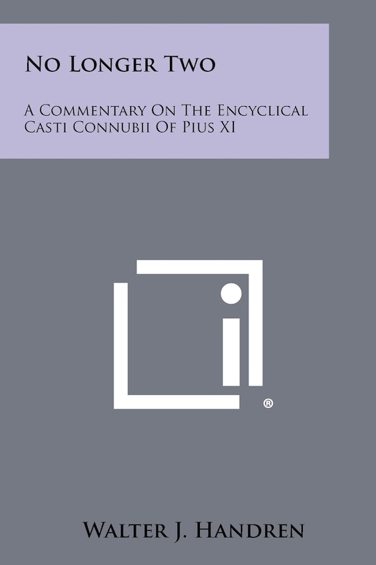 Front cover_No Longer Two