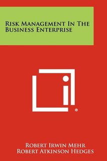Front cover_Risk Management In The Business Enterprise