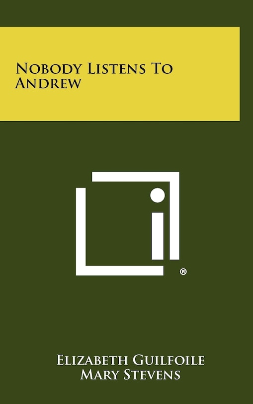 Front cover_Nobody Listens to Andrew