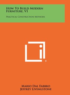 Front cover_How To Build Modern Furniture, V1