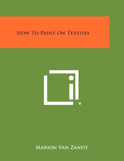 Front cover_How to Paint on Textiles