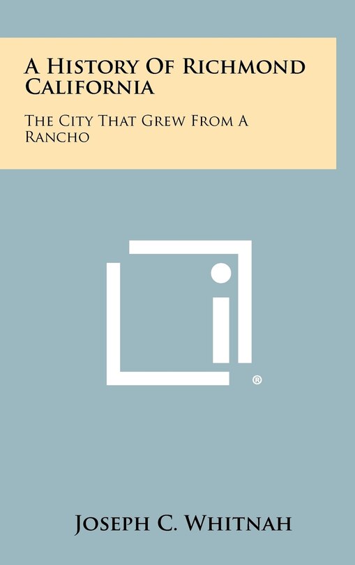 Front cover_A History of Richmond California