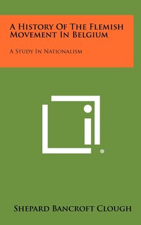 Couverture_A History Of The Flemish Movement In Belgium