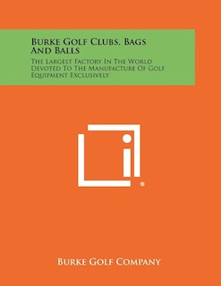 Couverture_Burke Golf Clubs, Bags And Balls