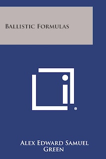 Front cover_Ballistic Formulas