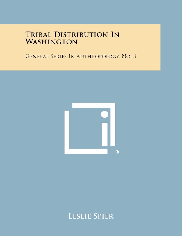 Front cover_Tribal Distribution In Washington