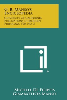 Front cover_G. B. Manso's Enciclopedia