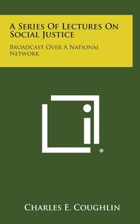 Couverture_A Series of Lectures on Social Justice