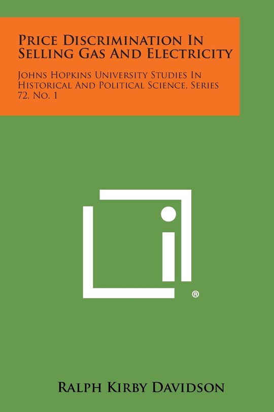 Front cover_Price Discrimination In Selling Gas And Electricity