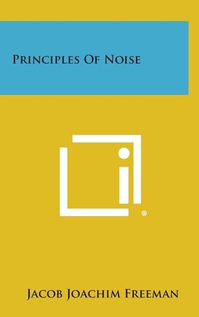 Front cover_Principles Of Noise