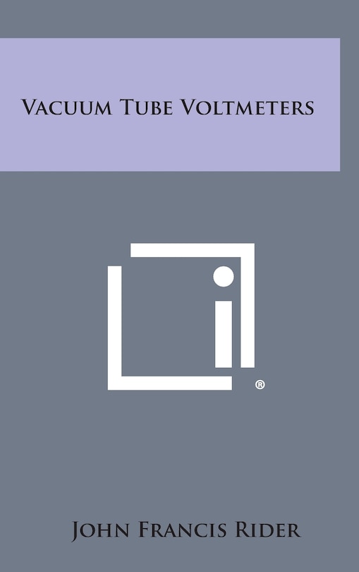 Couverture_Vacuum Tube Voltmeters