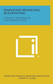 Front cover_Simplified Municipal Accounting