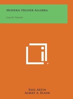 Front cover_Modern Higher Algebra