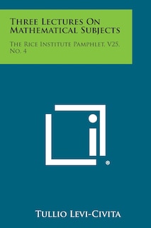 Couverture_Three Lectures on Mathematical Subjects