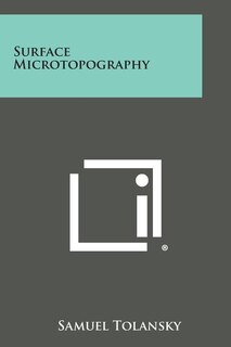 Front cover_Surface Microtopography