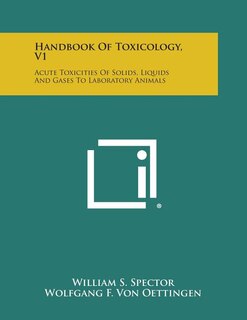 Couverture_Handbook of Toxicology, V1