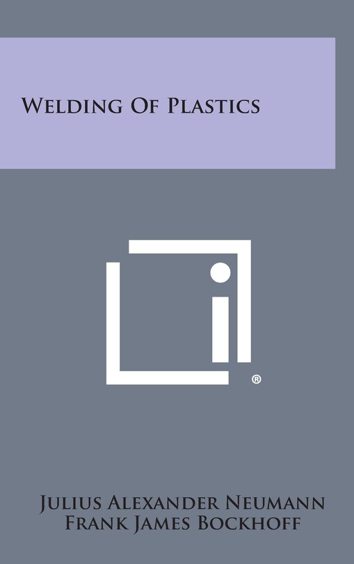 Front cover_Welding of Plastics