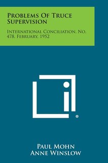 Front cover_Problems of Truce Supervision