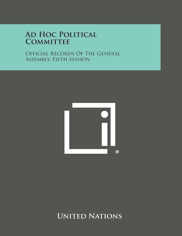Couverture_Ad Hoc Political Committee