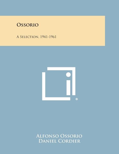 Front cover_Ossorio