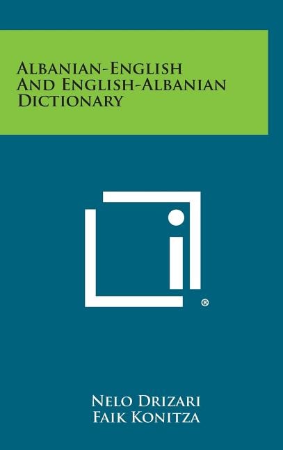 Couverture_Albanian-English and English-Albanian Dictionary