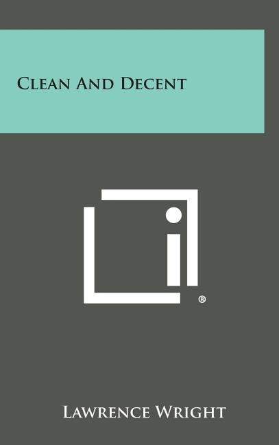 Front cover_Clean and Decent