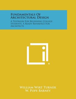 Couverture_Fundamentals Of Architectural Design