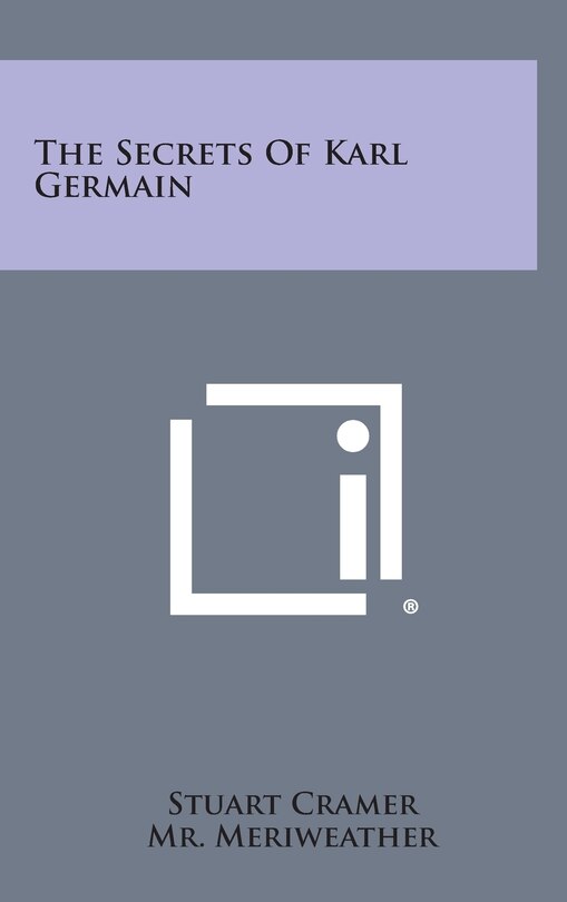 Front cover_The Secrets of Karl Germain