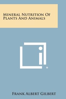 Front cover_Mineral Nutrition of Plants and Animals