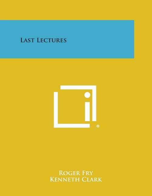 Front cover_Last Lectures