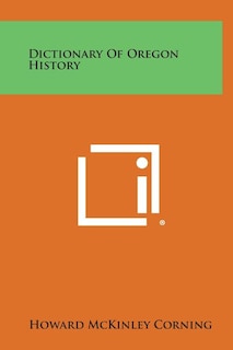 Front cover_Dictionary of Oregon History