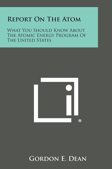Couverture_Report on the Atom