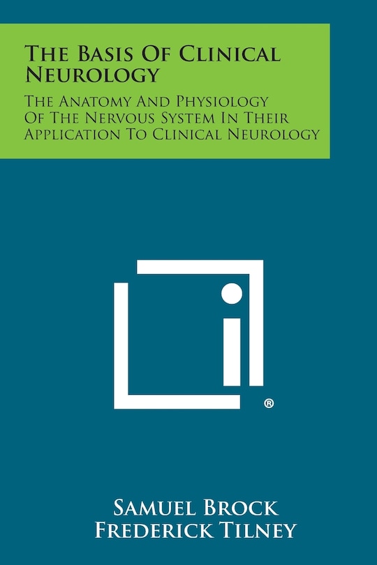 Front cover_The Basis of Clinical Neurology