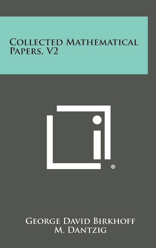 Couverture_Collected Mathematical Papers, V2