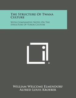 Front cover_The Structure of Twana Culture