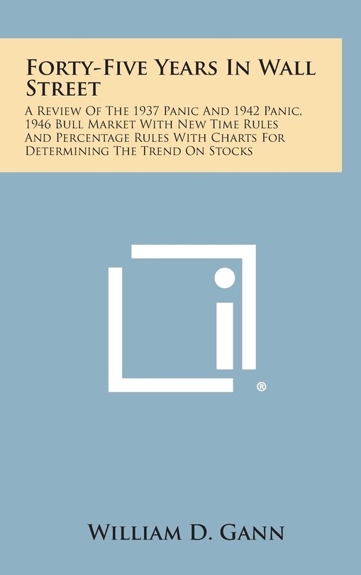 Couverture_Forty-Five Years in Wall Street