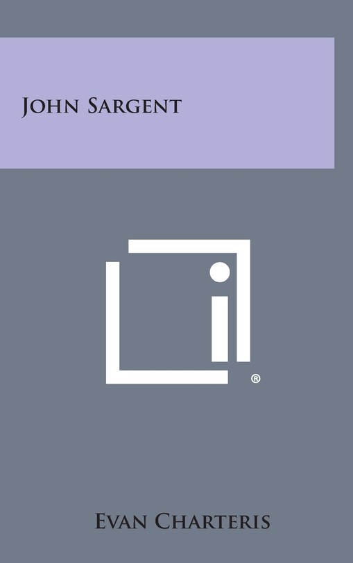 Front cover_John Sargent