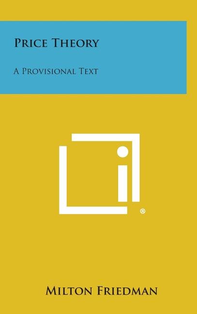 Front cover_Price Theory
