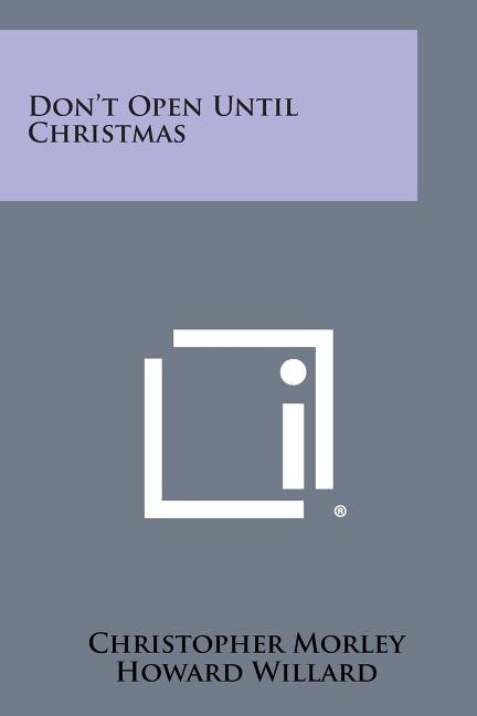 Front cover_Don't Open Until Christmas
