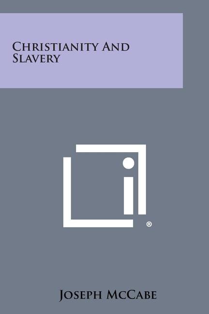 Front cover_Christianity and Slavery