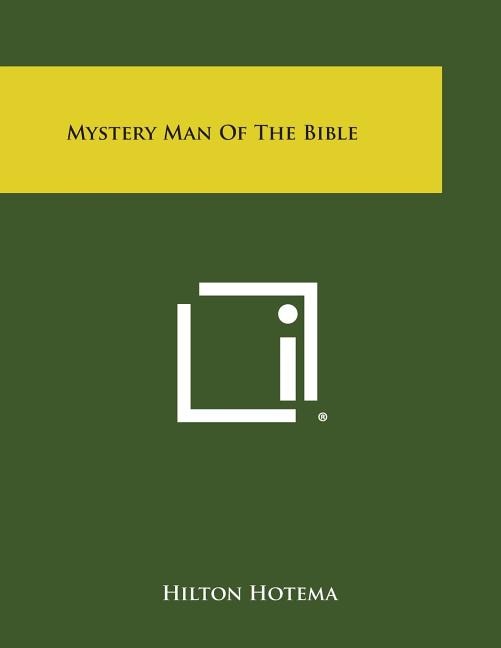 Front cover_Mystery Man of the Bible